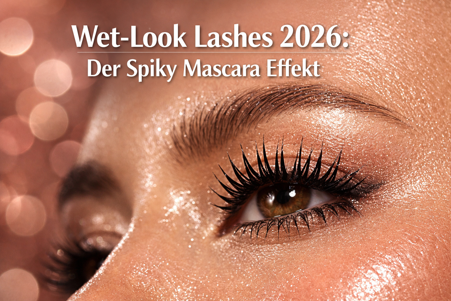 Wet-Look Lashes 2026: Mastering the Spiky Mascara Effect for Effortless Drama