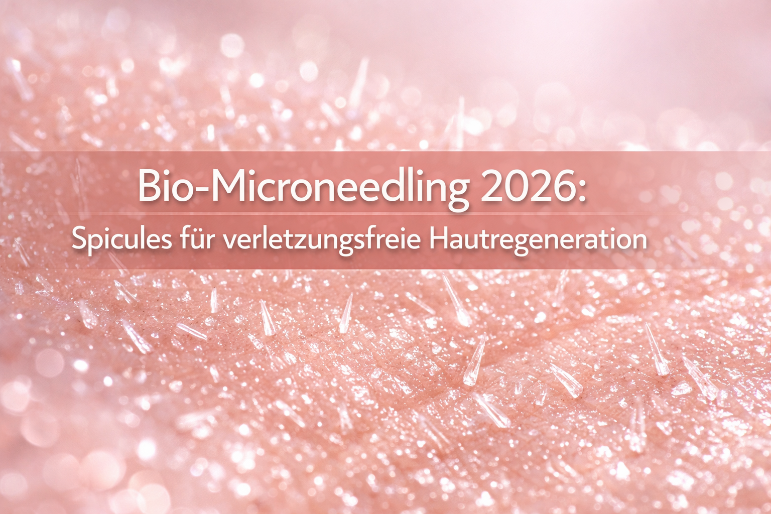 Bio-Microneedling 2026: Biomodulation CIT and Spicules for Injury-Free Skin Regeneration