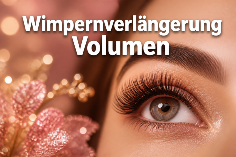 wimpernverlängerung volumen