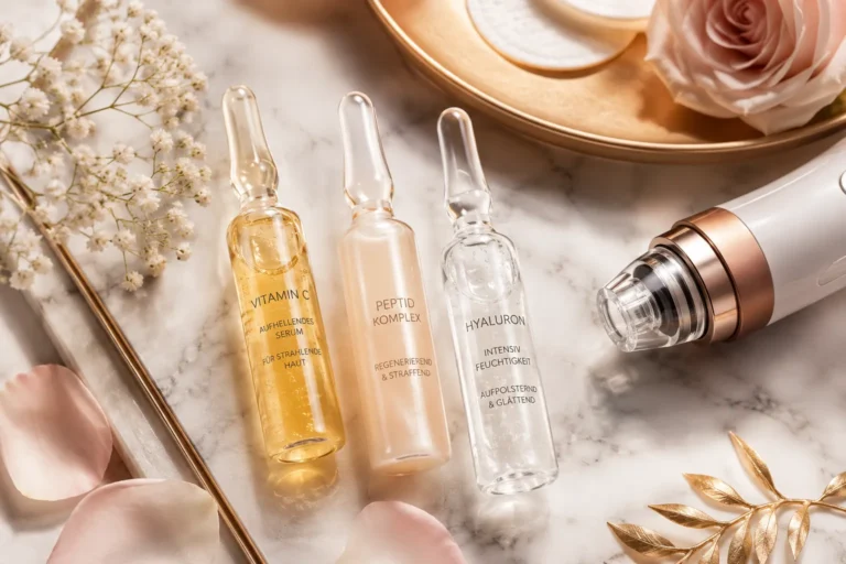 HydraFacial Booster Guide: Vitamin C, Peptide & Hyaluronsäure gezielt gegen Pigmentflecken und Falten einsetzen