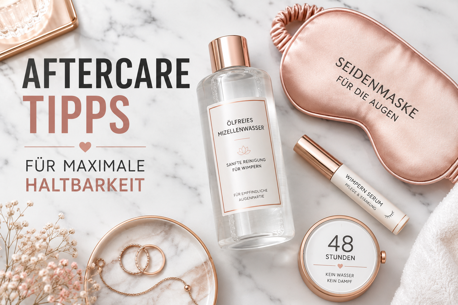 Lash Lift Aftercare: So verlängerst du die Haltbarkeit
