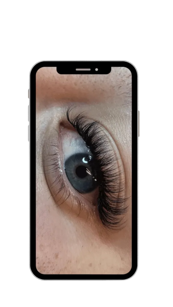 Sanfte Wimpern Extensions Entferner Produkte Flatlay