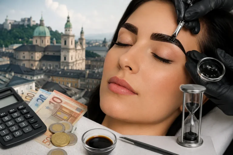 Augenbrauen Tinting Kosten Österreich: Preise, Dauer & Haltbarkeit 2026
