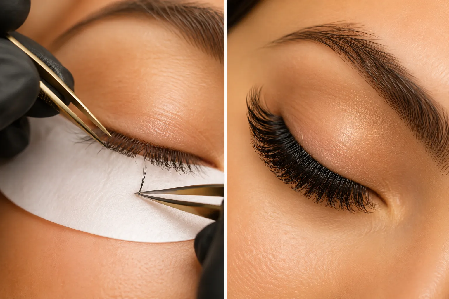 Was sind Hybrid Lash Extensions und wie funktionieren sie?