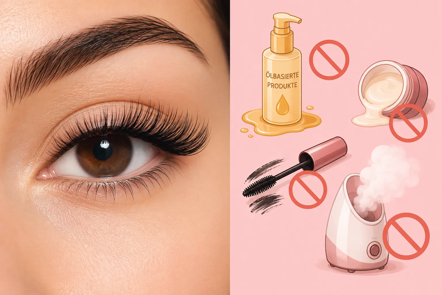 Welche Pflege brauchen WimpernverlÀngerungen damit sie lÀnger halten?