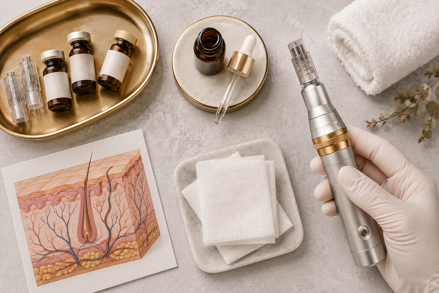 Wer sollte kein Microneedling bekommen?