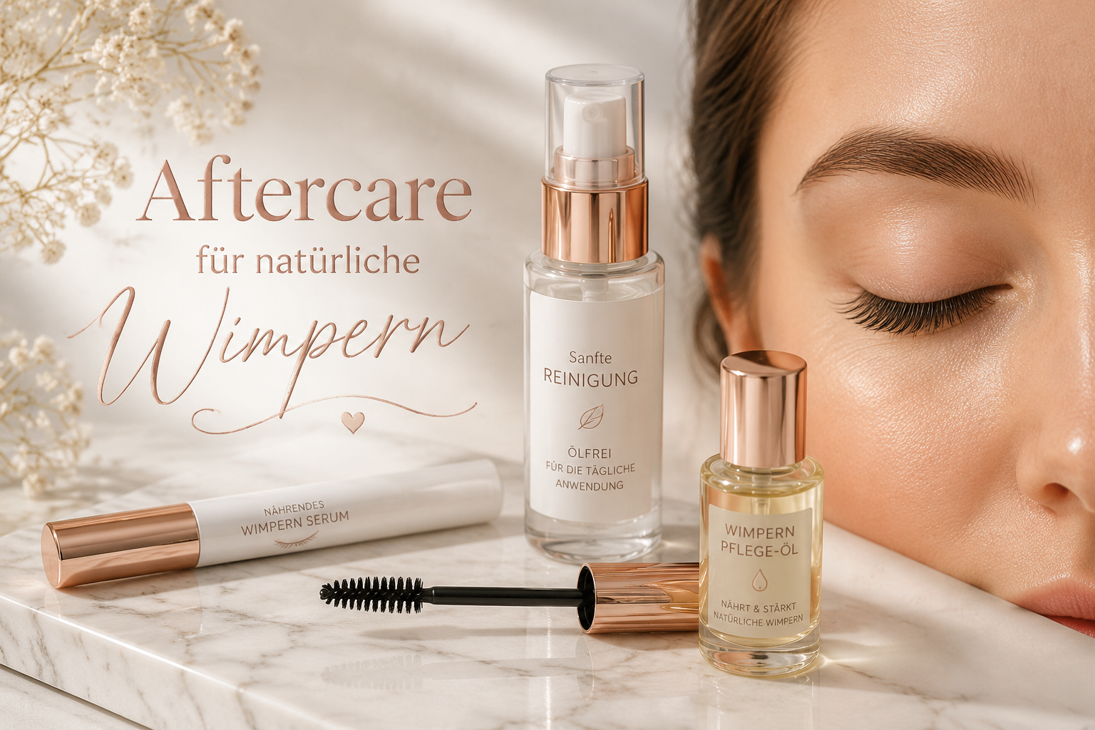 Wie pflege ich meine Wimpern nach der Entfernung richtig?