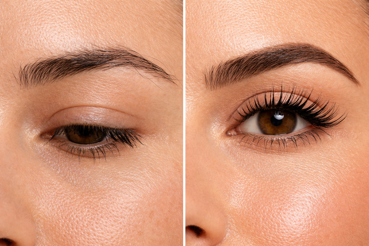 Wimpern und augenbrauenlifting Vorher Nachher, was verändert sich sichtbar?