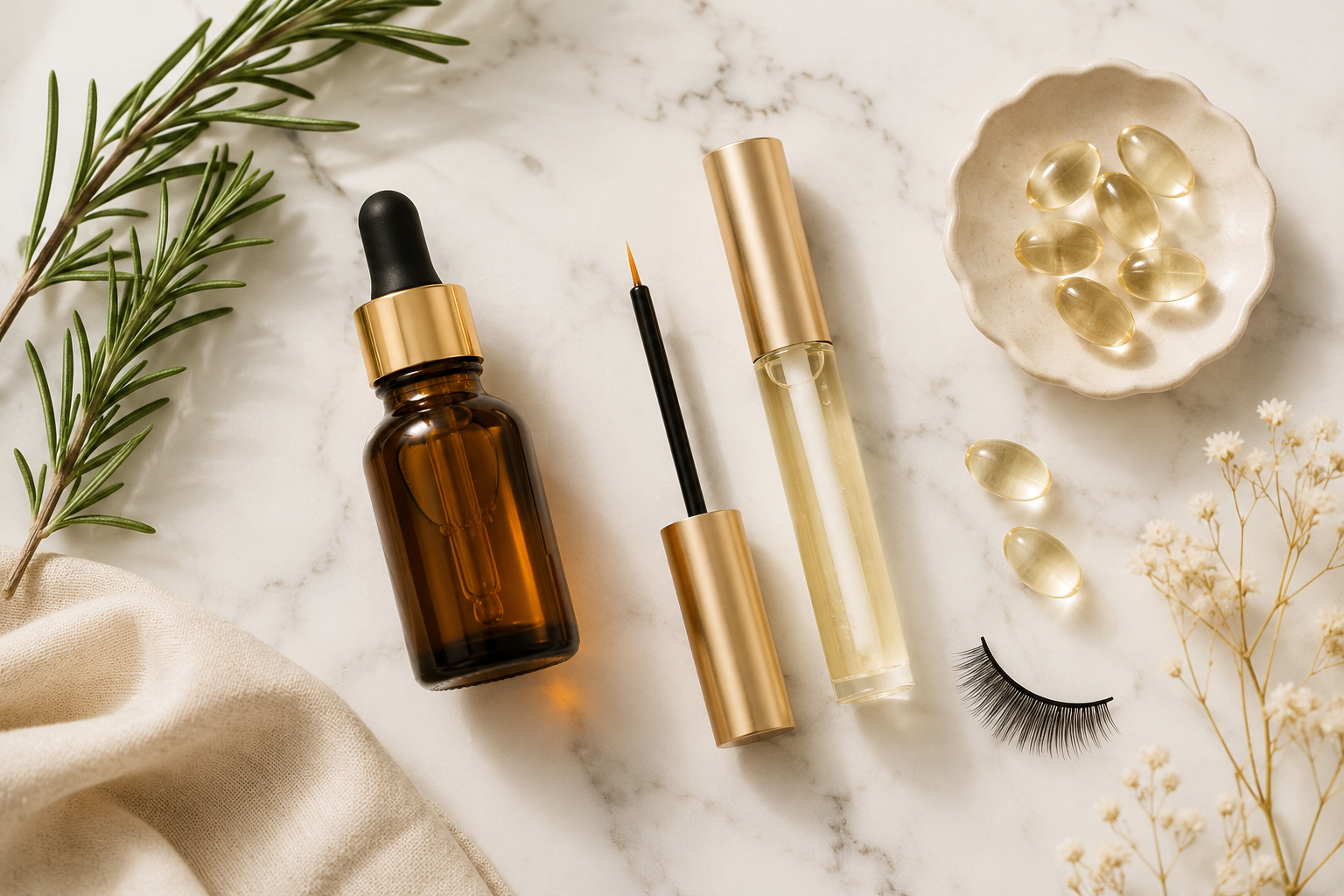 Wimpernserum oder Castoröl, was hilft wirklich?