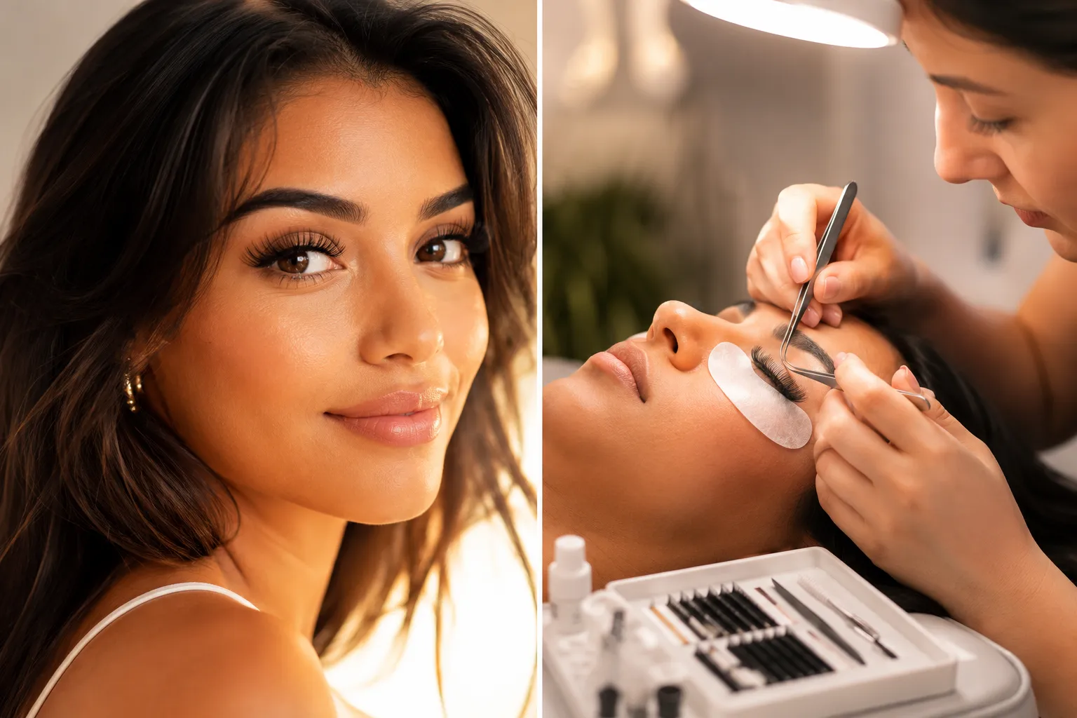 Wimpernverlängerungen, Chlor, Wasser, Sauna: Was ist verträglich?