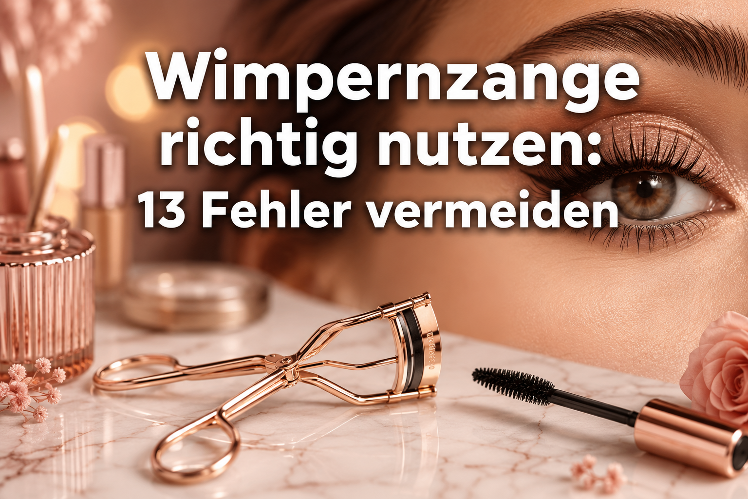 Wimpernzange richtig nutzen: 13 Fehler, die Sie vermeiden sollten