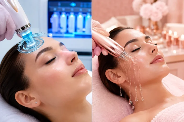 HydraFacial vs AquaFacial: Which Water-Based Treatment Is Best For Your Skin Type?