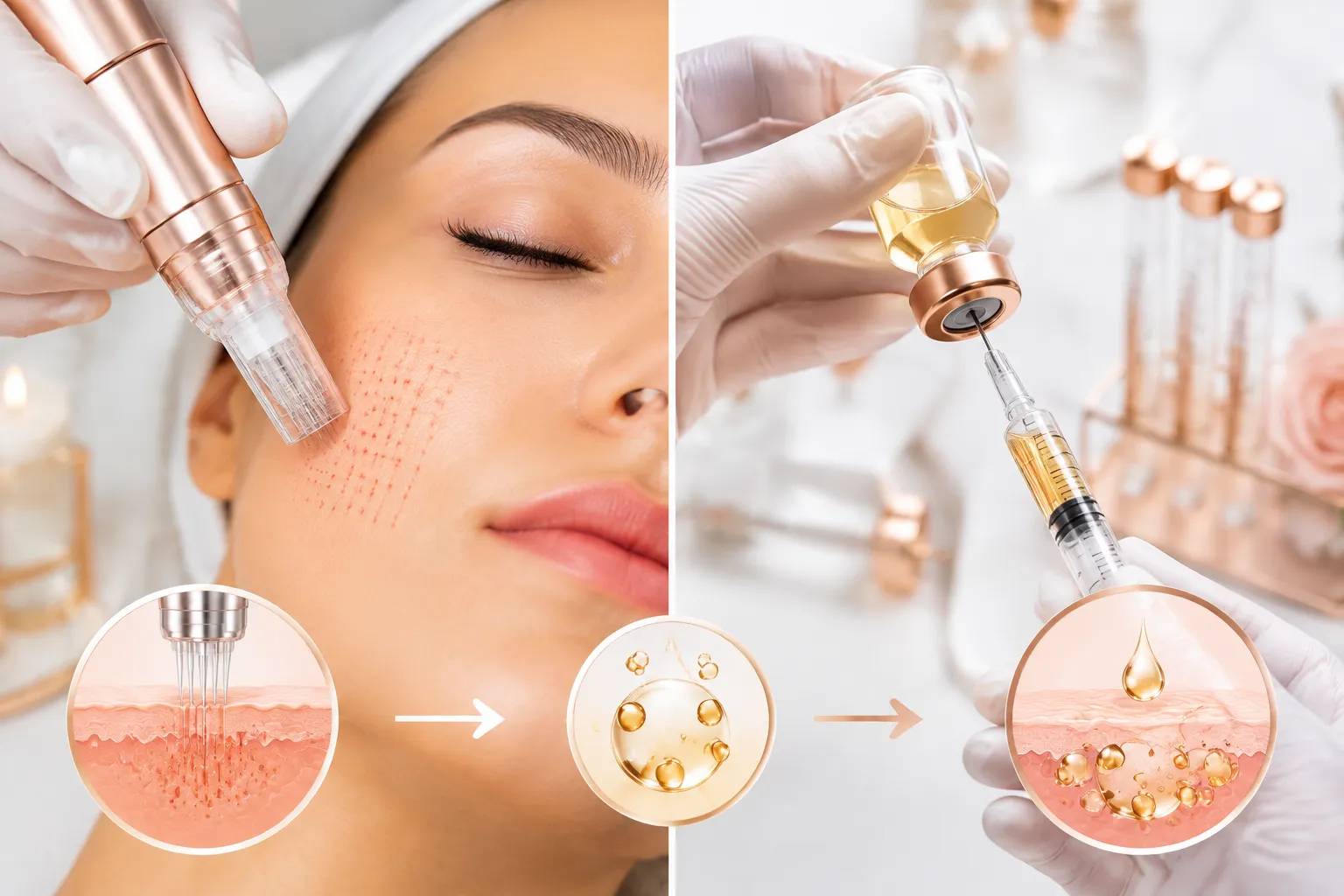 Was ist Microneedling mit PRP und wie funktioniert es bei Aknenarben?