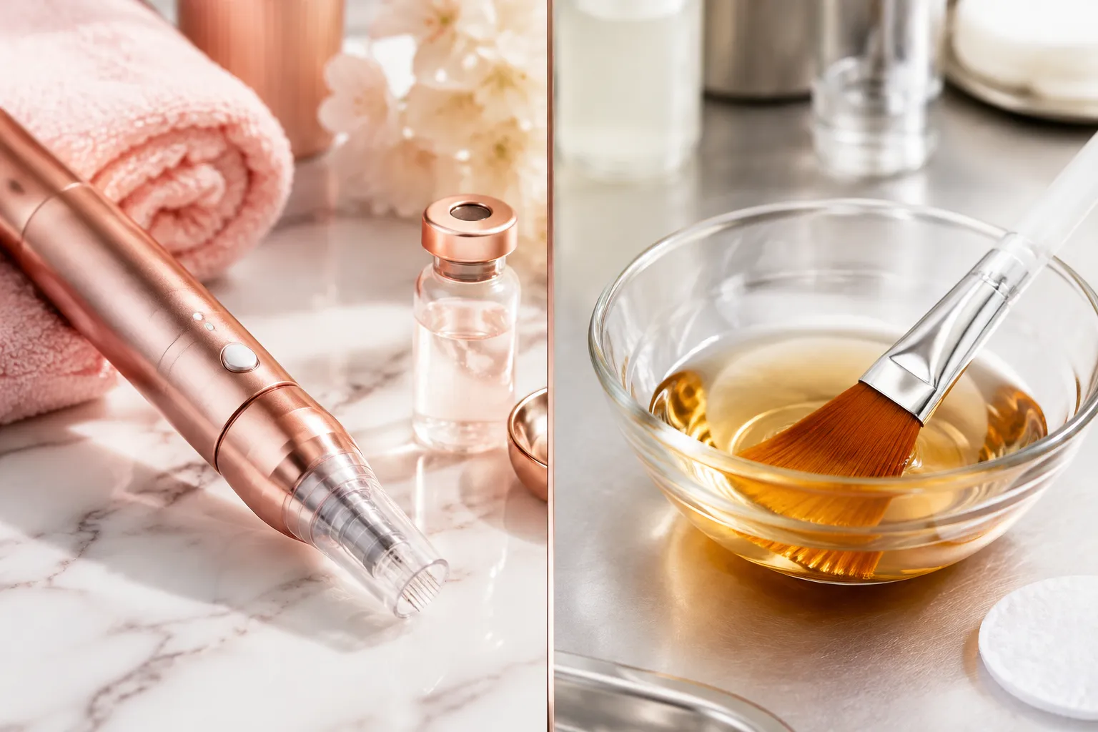 Was ist Microneedling und wie funktioniert es bei Aknenarben?