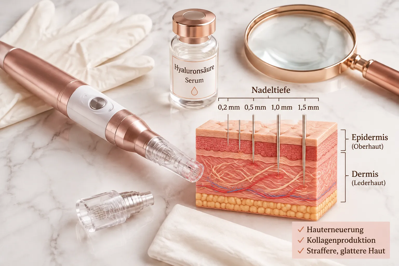 Was ist Microneedling und wie wirkt es auf die Haut?