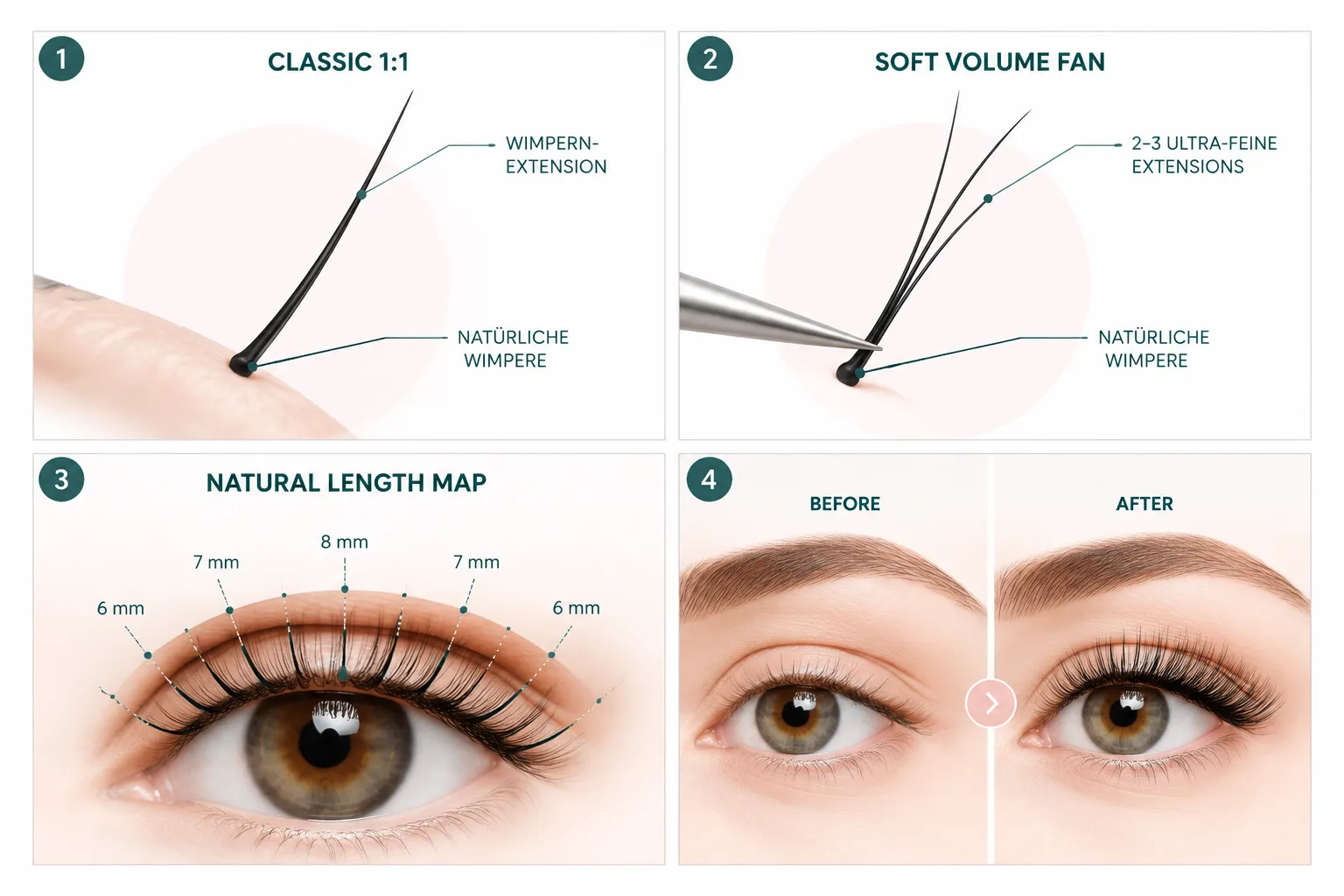 Was sind minimalist Short Classic Lashes?