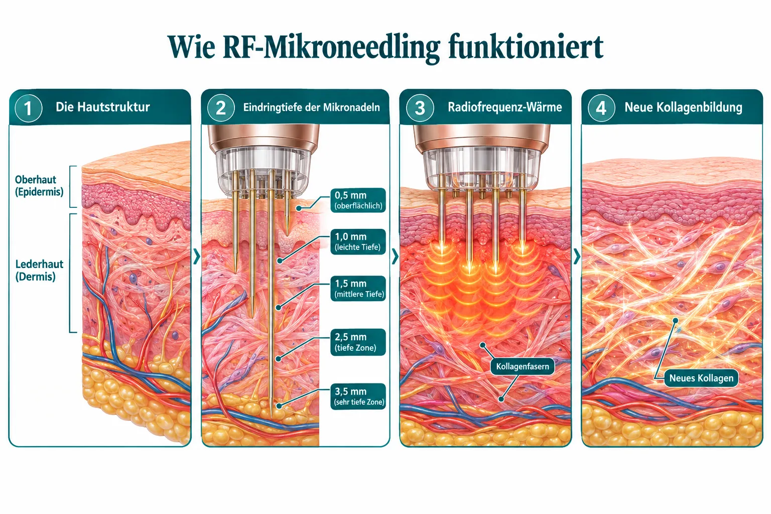 Was ist RF-Microneedling und wie funktioniert es?