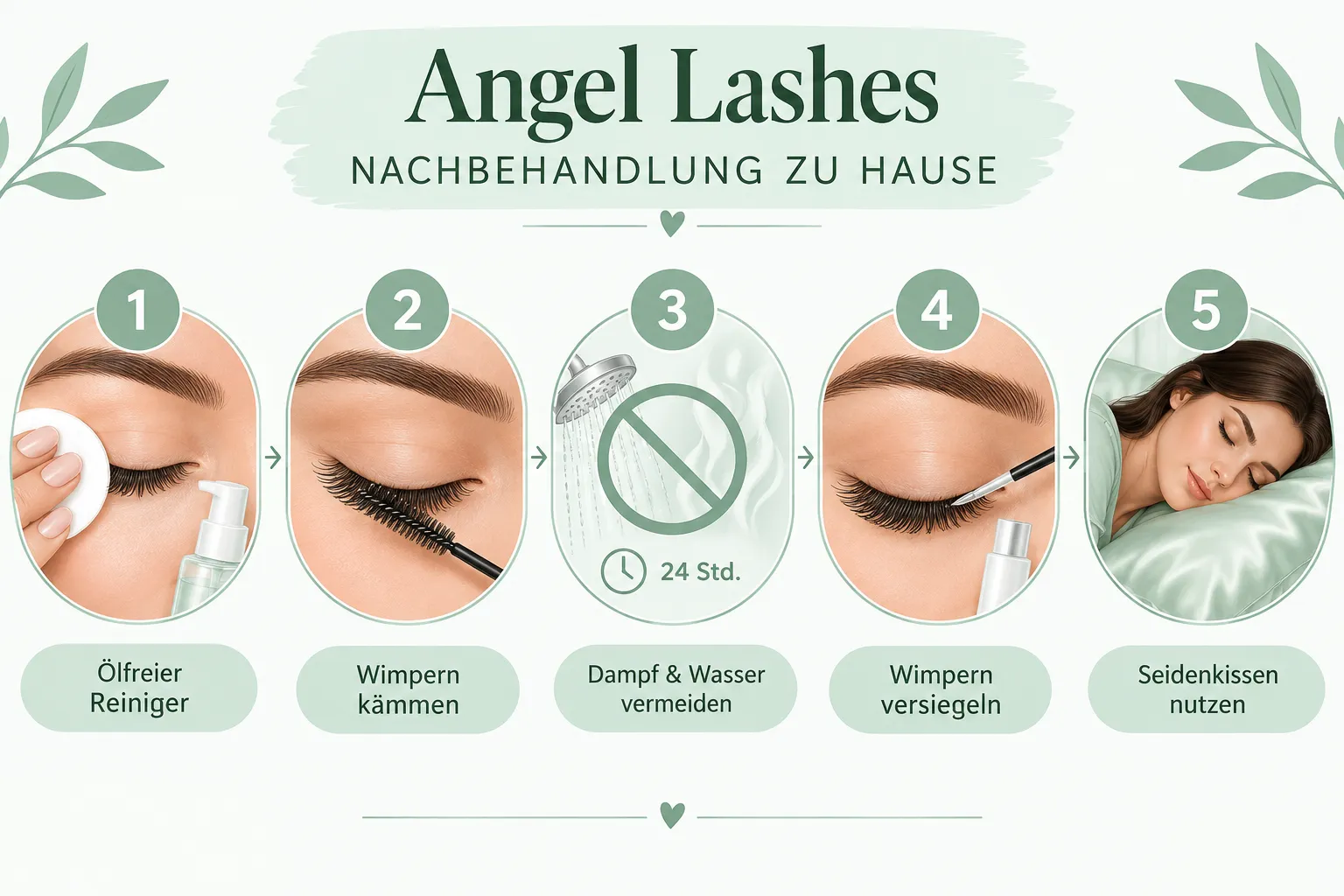 Wie pflegt man Soft-Wet-Look-Wimpern zu Hause?
