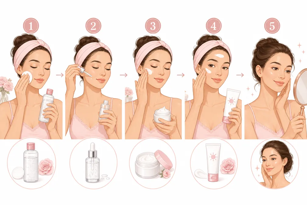 Die beste Aftercare-Routine für sensible Haut nach Microneedling