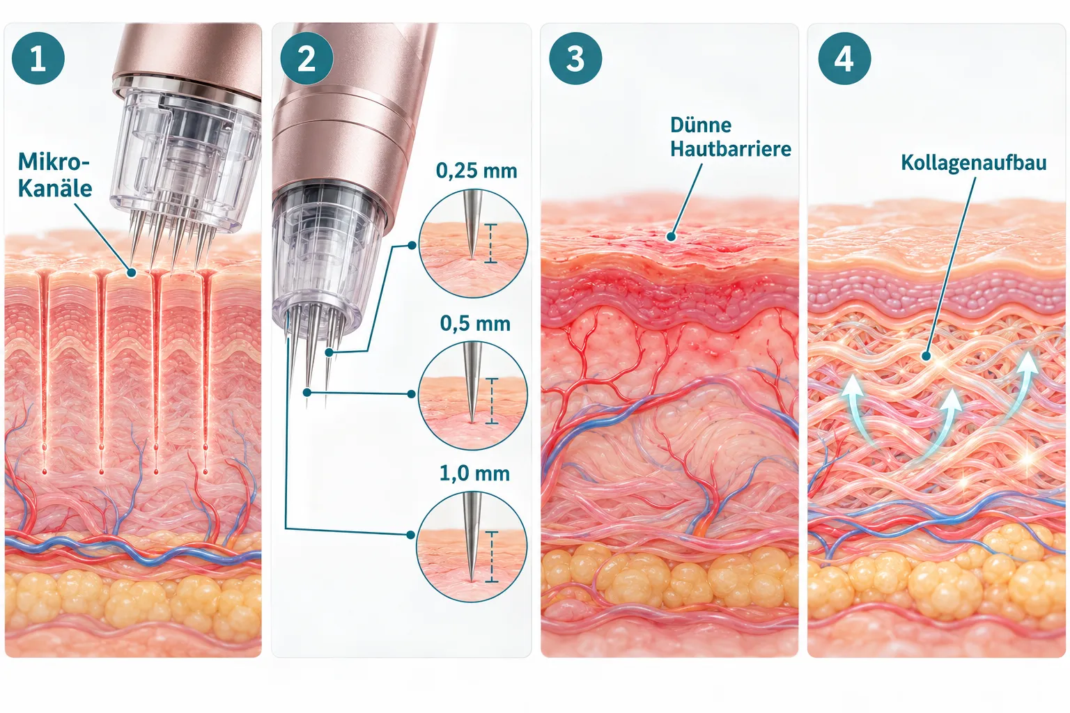Was ist Microneedling und wie wirkt es auf empfindlicher Haut?